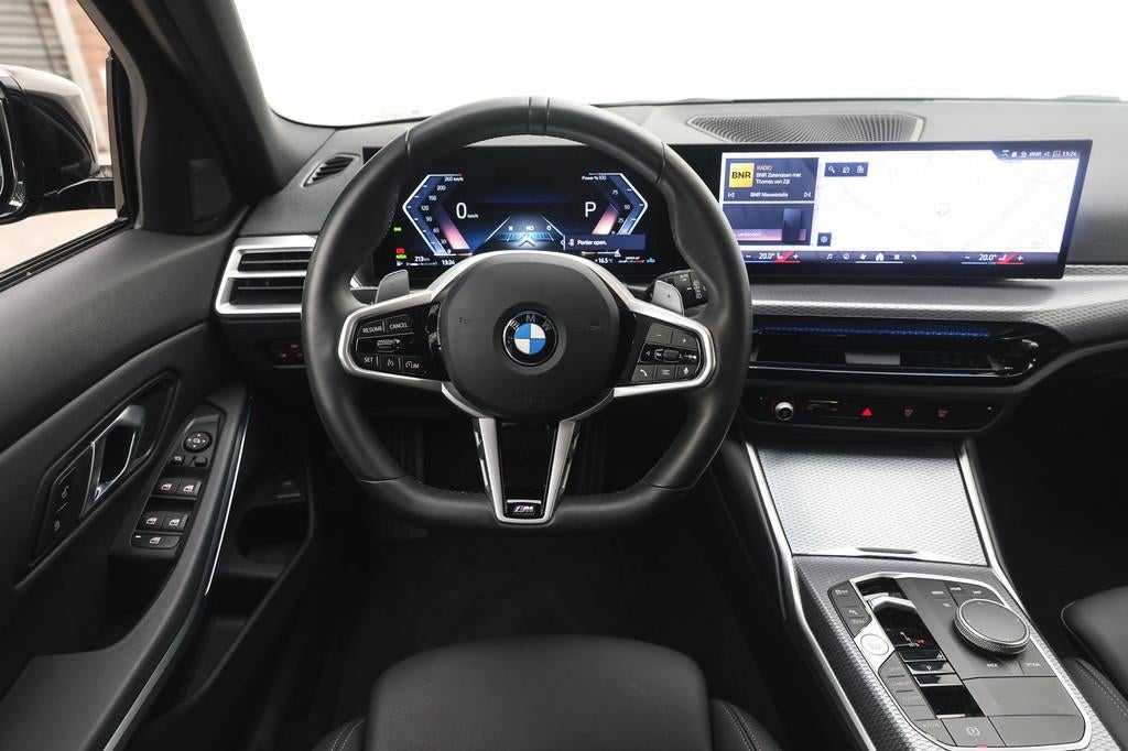 BMW 3 Serie Touring 318i M Sport Automaat / Trekhaak / Sport, 1998 cc, Gebruikt, Met garantie (alle), Zwart