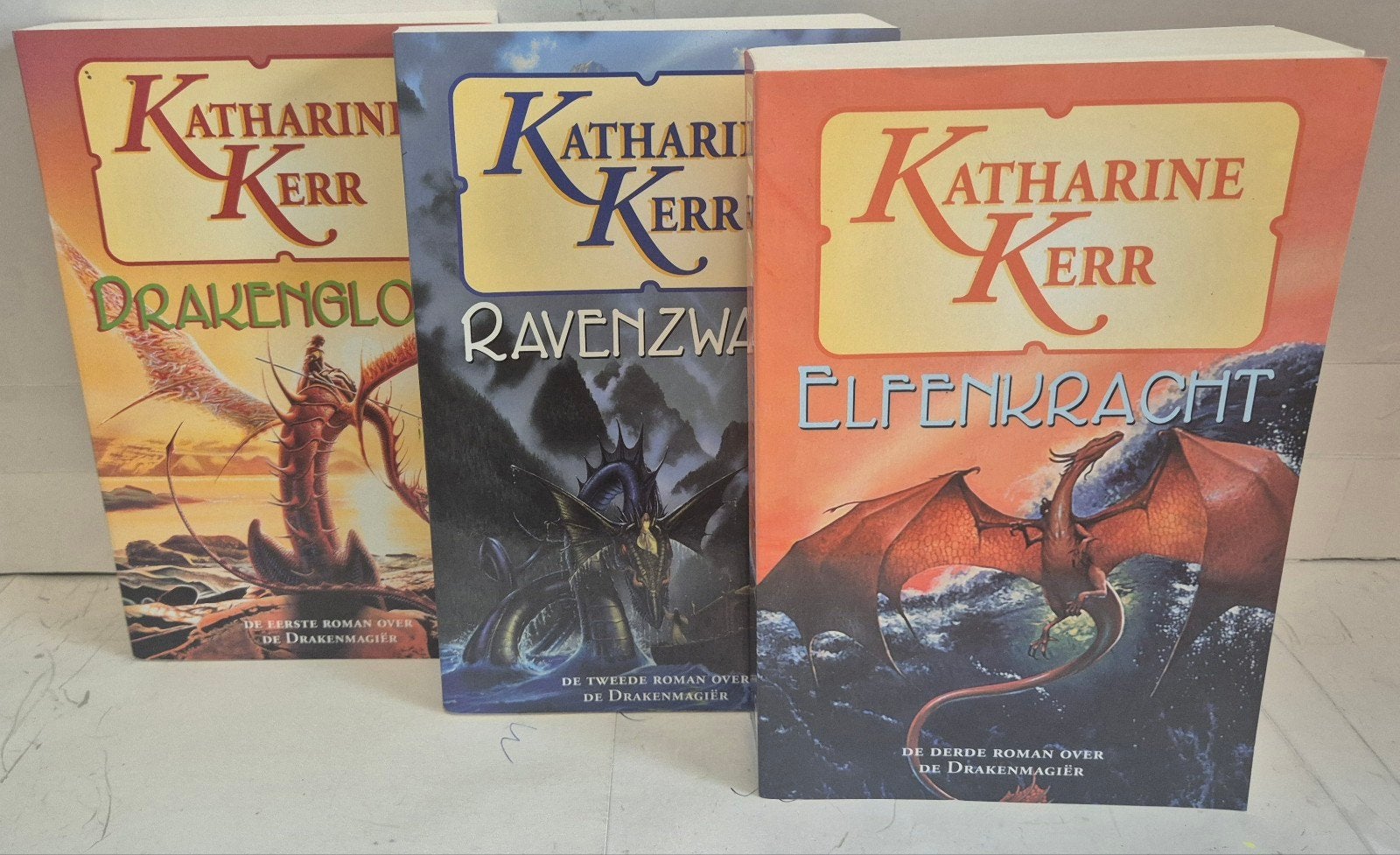 Katharine Kerr Deverry-De Drakenmagïer trilogie NIEUW, Ophalen of Verzenden, Nieuw