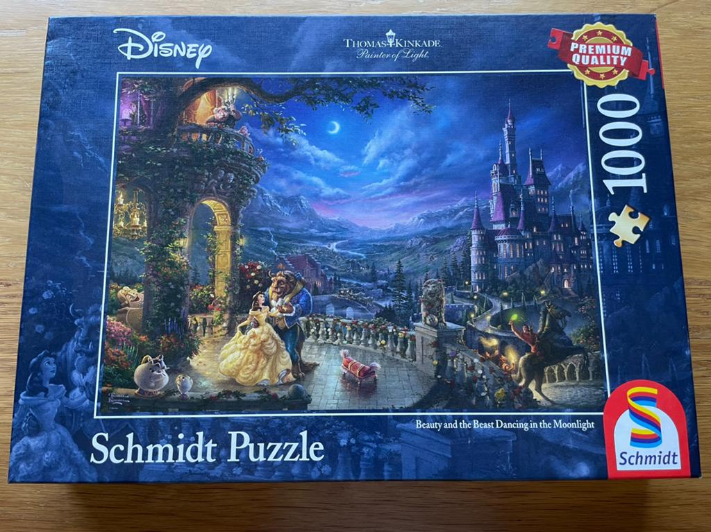 Disney puzzel thomas kinkade 1000 stukjes compleet, Ophalen of Verzenden, 500 t/m 1500 stukjes, Zo goed als nieuw