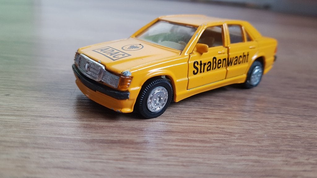 Mercedes 190E 2.3-16 ADAC Schaalmodel, Ophalen of Verzenden, Gebruikt, Auto