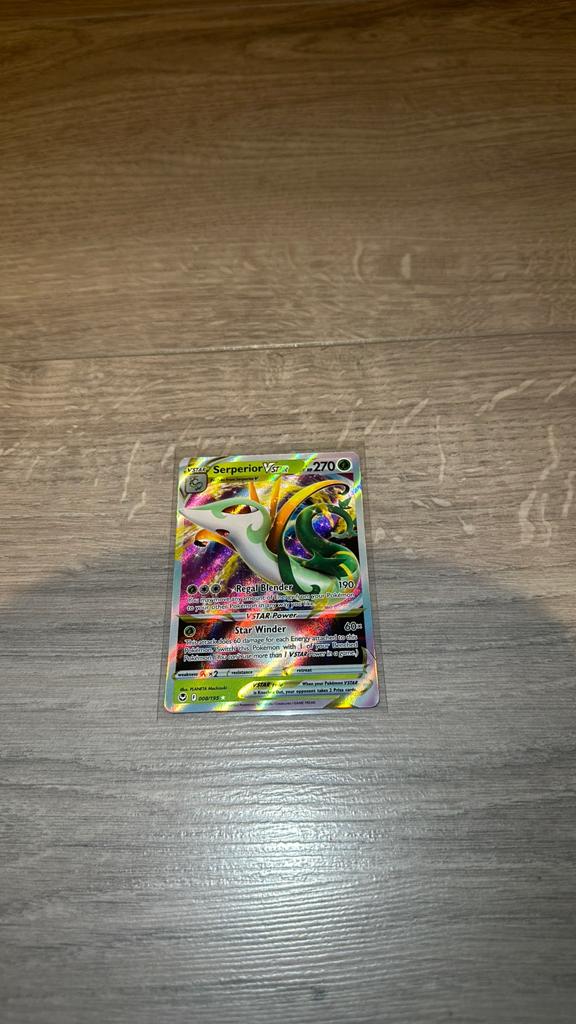Serperior Vstar 008/195 - Silver Tempest, Ophalen of Verzenden, Zo goed als nieuw