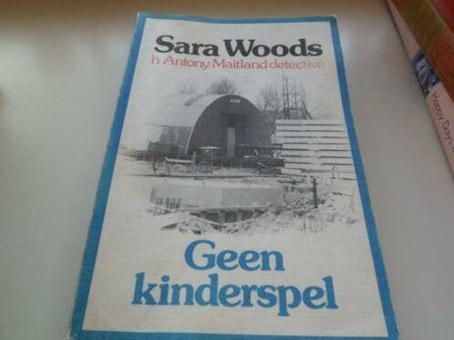 Geen kinderspel - Sara Woods, Antony Maitland detective, Ophalen of Verzenden, Gelezen
