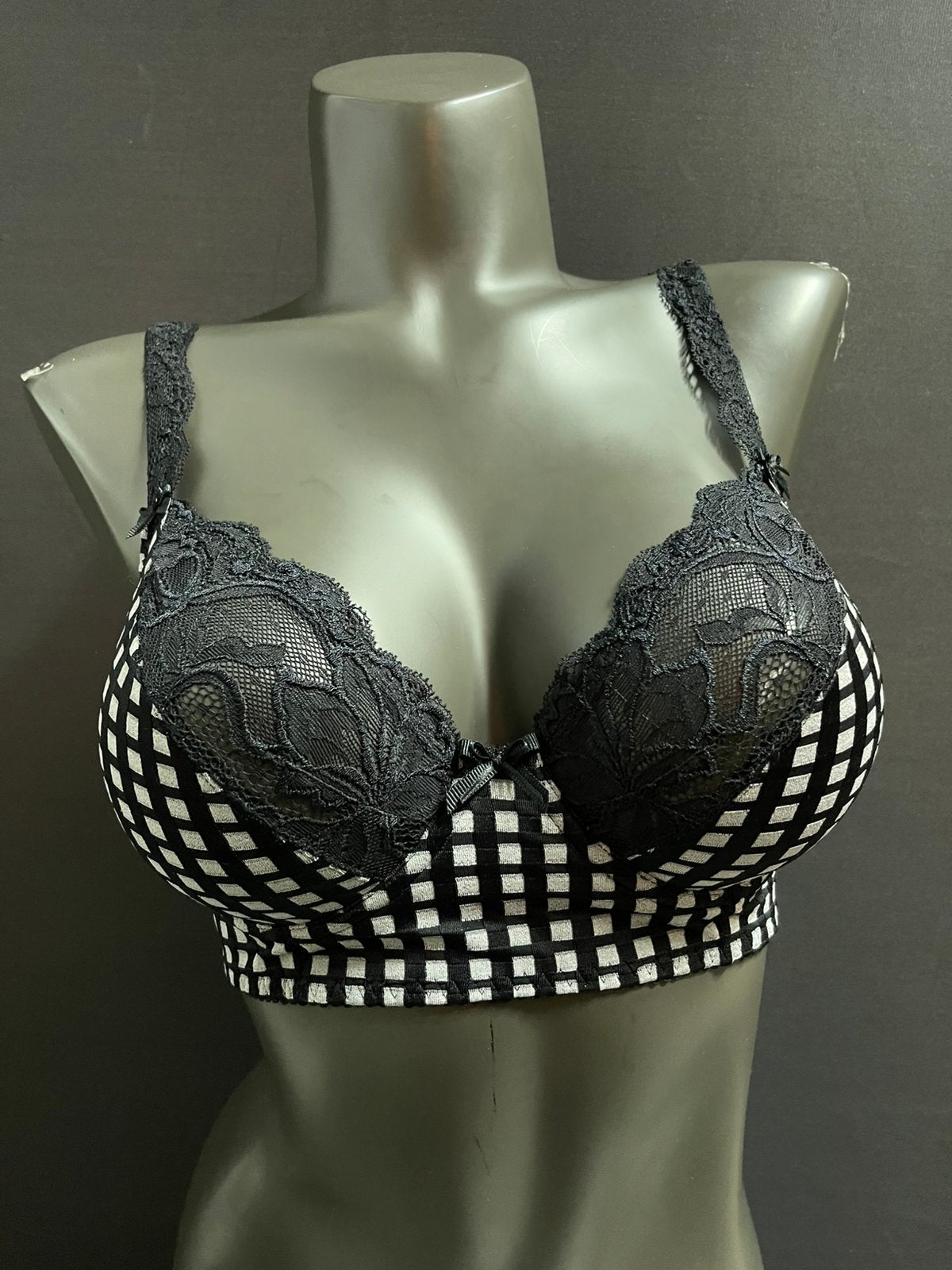 Prima donna longline bh 70d madison, Verzenden, Zwart, BH