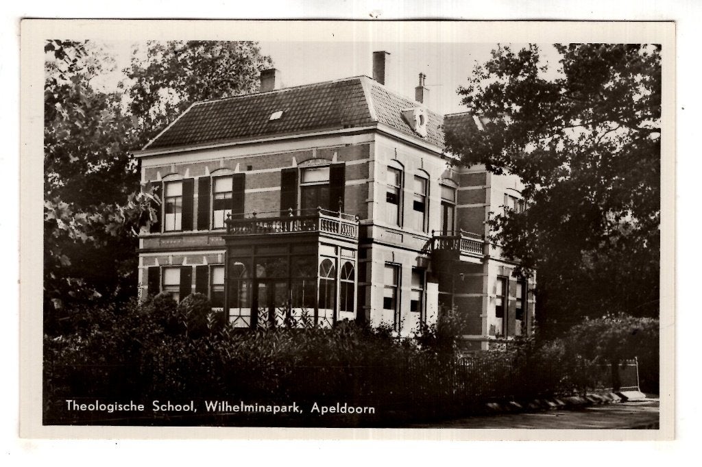 Apeldoorn Theologische School, Verzenden, 1920 tot 1940, Ongelopen, Gelderland