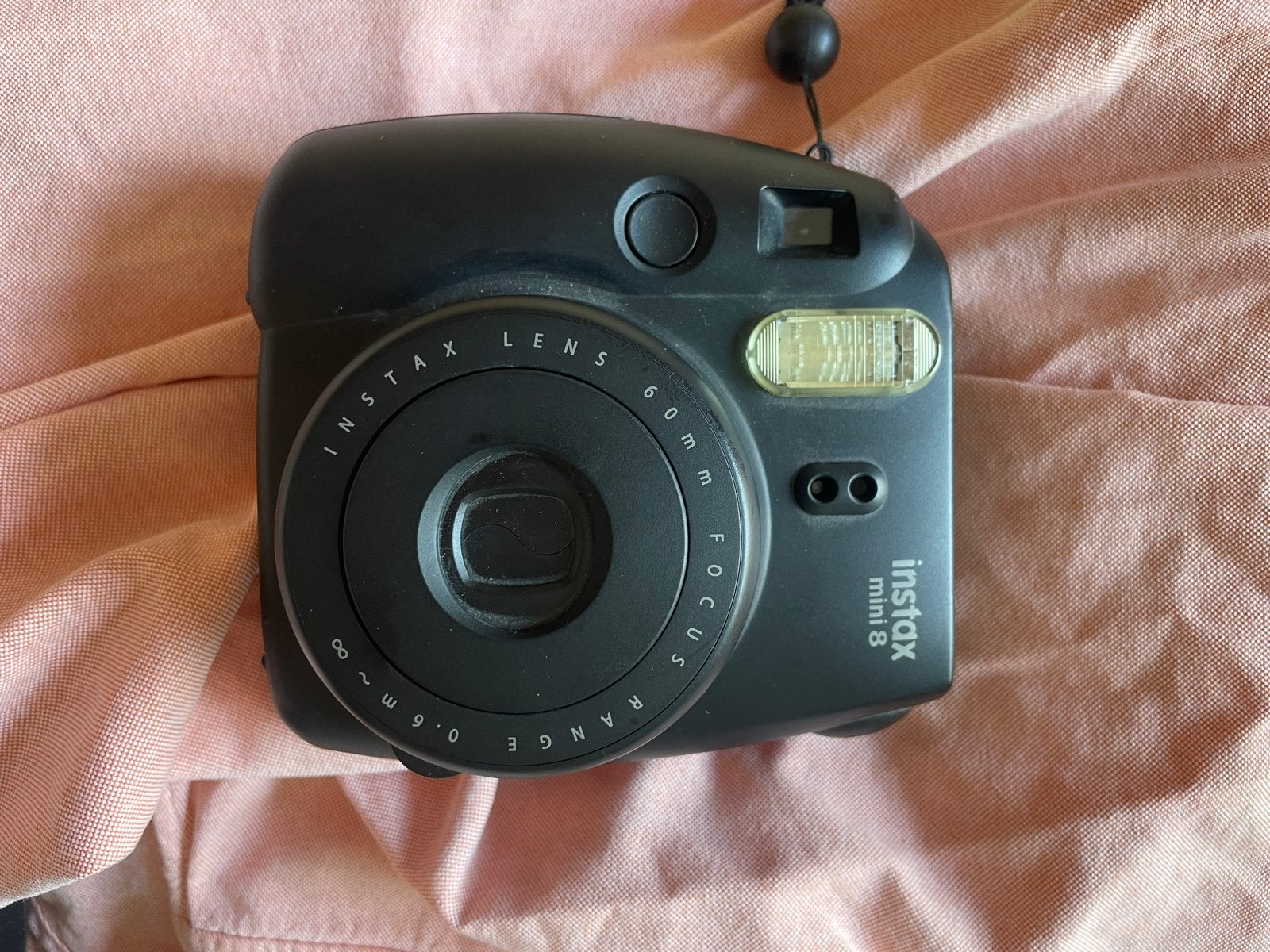 Fujifilm Instax Mini 8 Instant Camera Zwart Polaroid, Ingebouwde flitser, Gebruikt, Instant camera, Ophalen of Verzenden