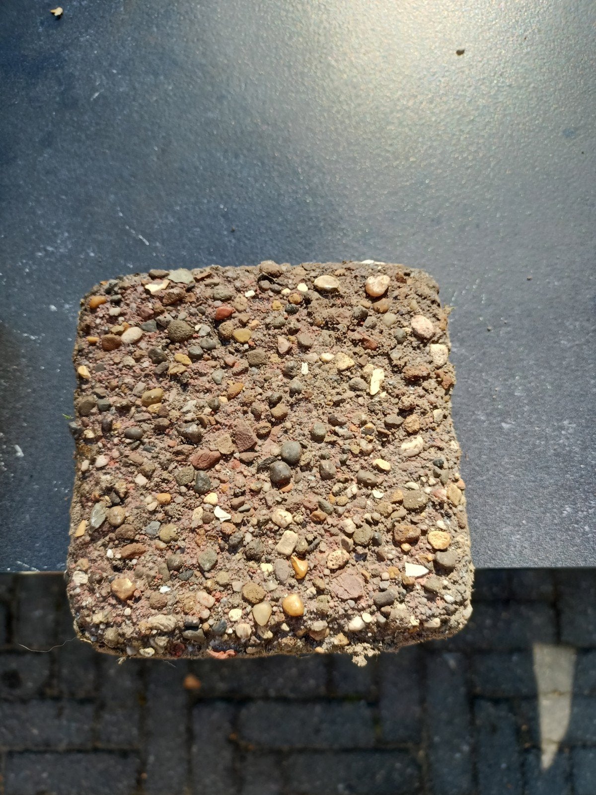 Gratis stenen af te halen, Ophalen, Gebruikt, 10 m² of meer, Beton