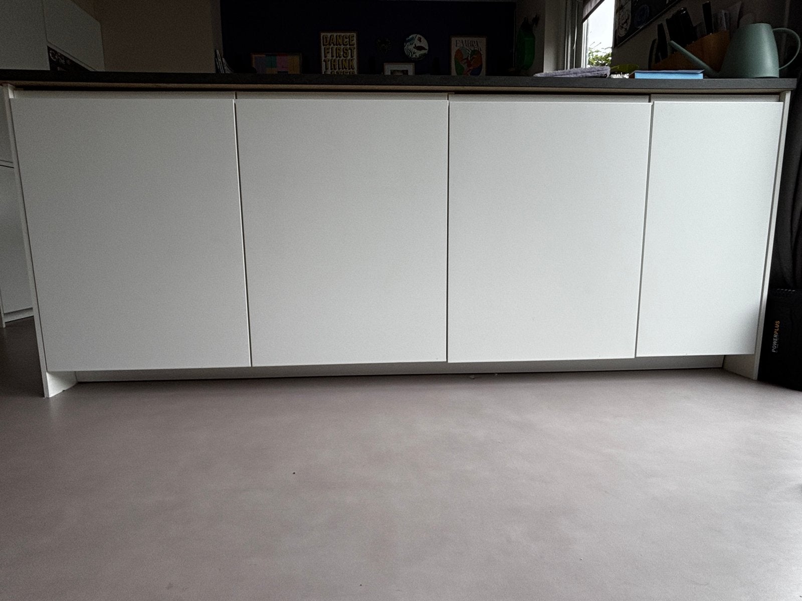 4 IKEA Voxtorp keukendeuren (3x 60x80, 1x 40x80), Ophalen, Gebruikt, Wit, 50 tot 100 cm
