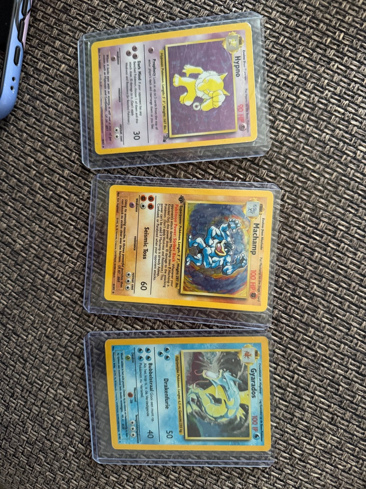 Vintage Pokémon kaarten, Ophalen, Gebruikt, Meerdere kaarten