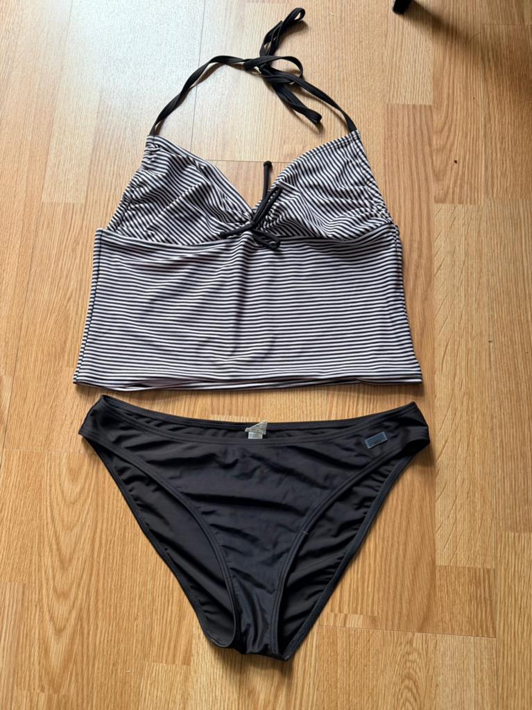 Tankini Schiesser aqua maat 42, Ophalen of Verzenden, Gedragen, Bruin, Badpak
