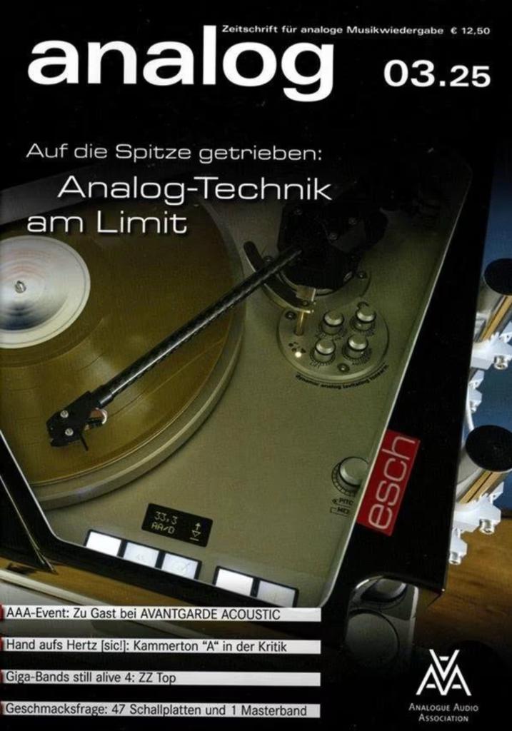 Tijdschrift ANALOG voor analoge muziekweergave NIEUWE EDITIE, Verzenden, Nieuw, Muziek, Film of Tv