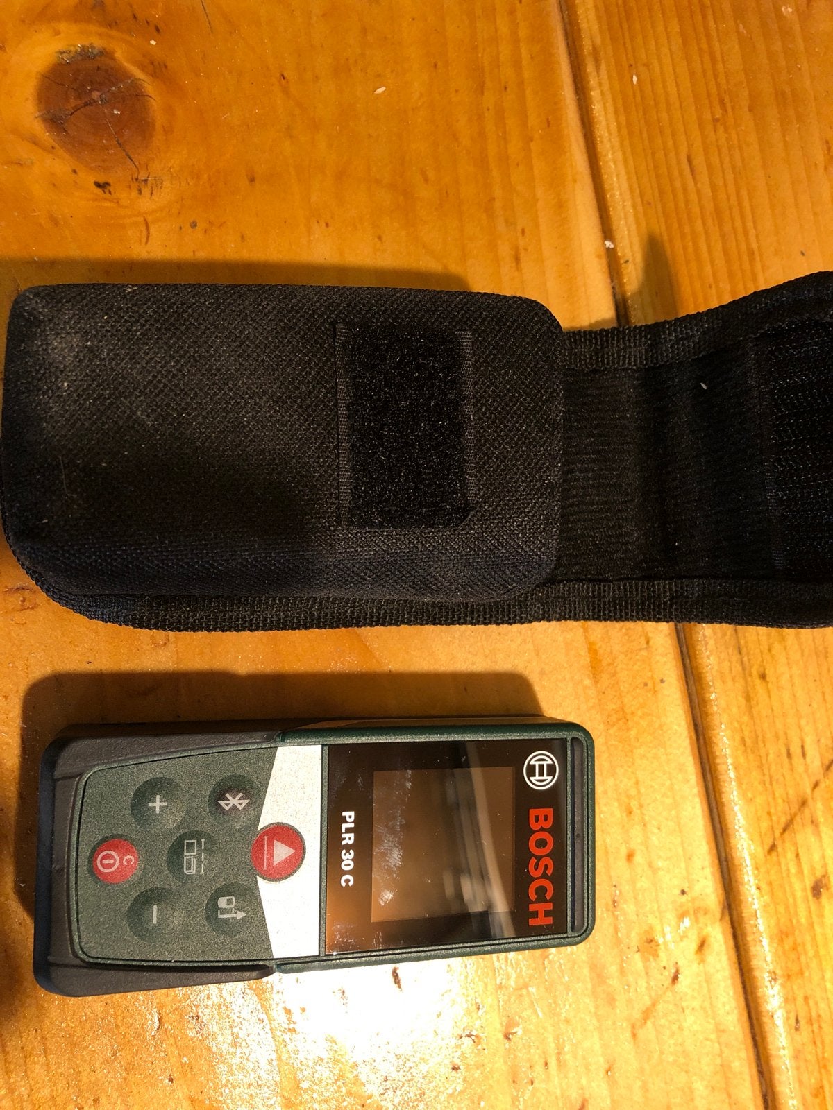 Bosch PLR 30 C Laser Afstandsmeter, Ophalen of Verzenden, Zo goed als nieuw, Afstand