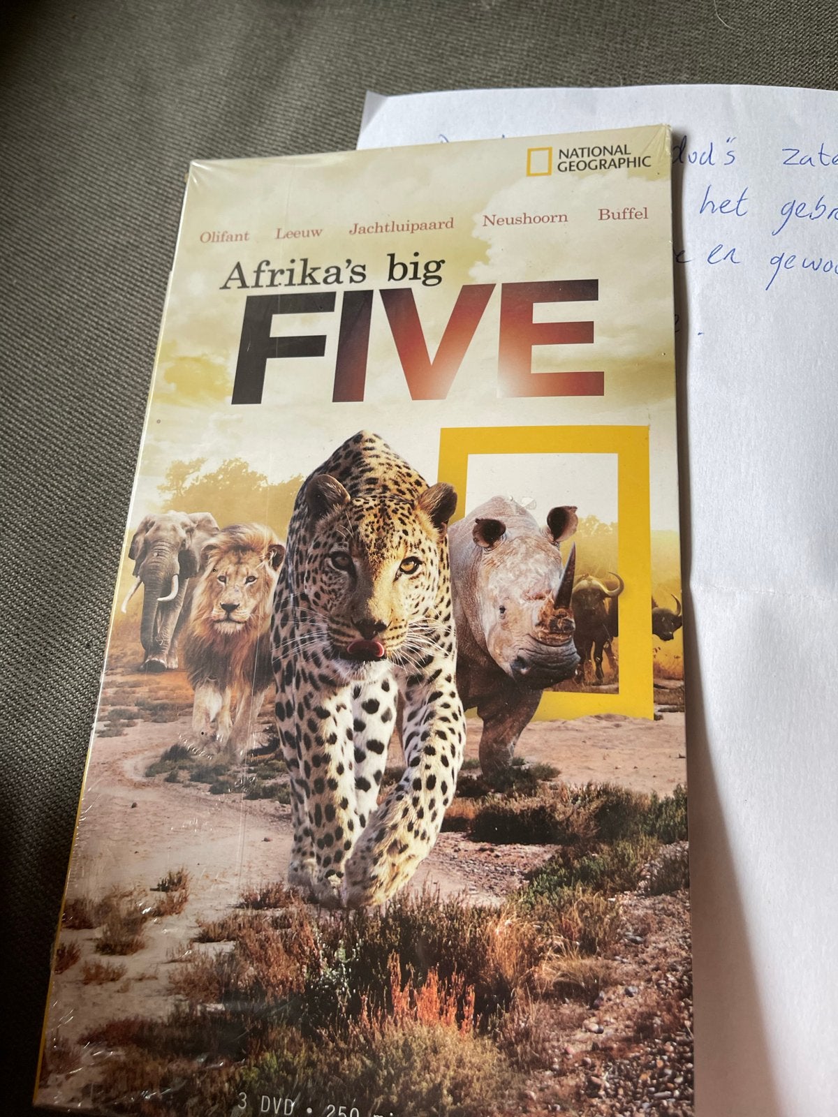 National Geographic: Afrika's Big Five DVD Boxset, Engels, Alle leeftijden, Nederlands, Natuur