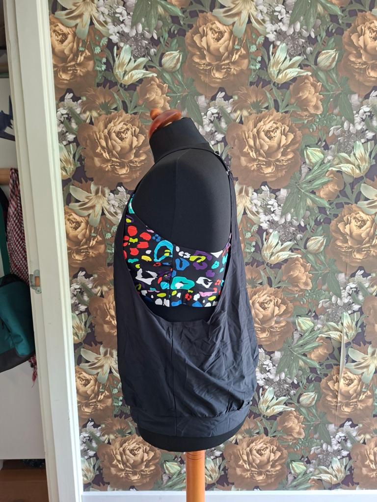 Heel mooi Tankini en bikini broekje maat 52 nieuw zwart, Kleding | Dames, Ophalen of Verzenden, Nieuw, Zwart, Bikini