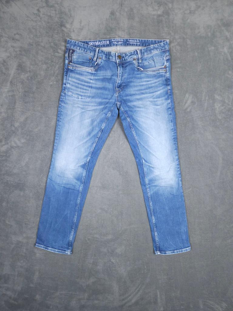Pme Legend Broek Skymaster W38 L32 Regular Fit Blauw., W36 - W38 (confectie 52/54), Blauw, ., Ophalen of Verzenden