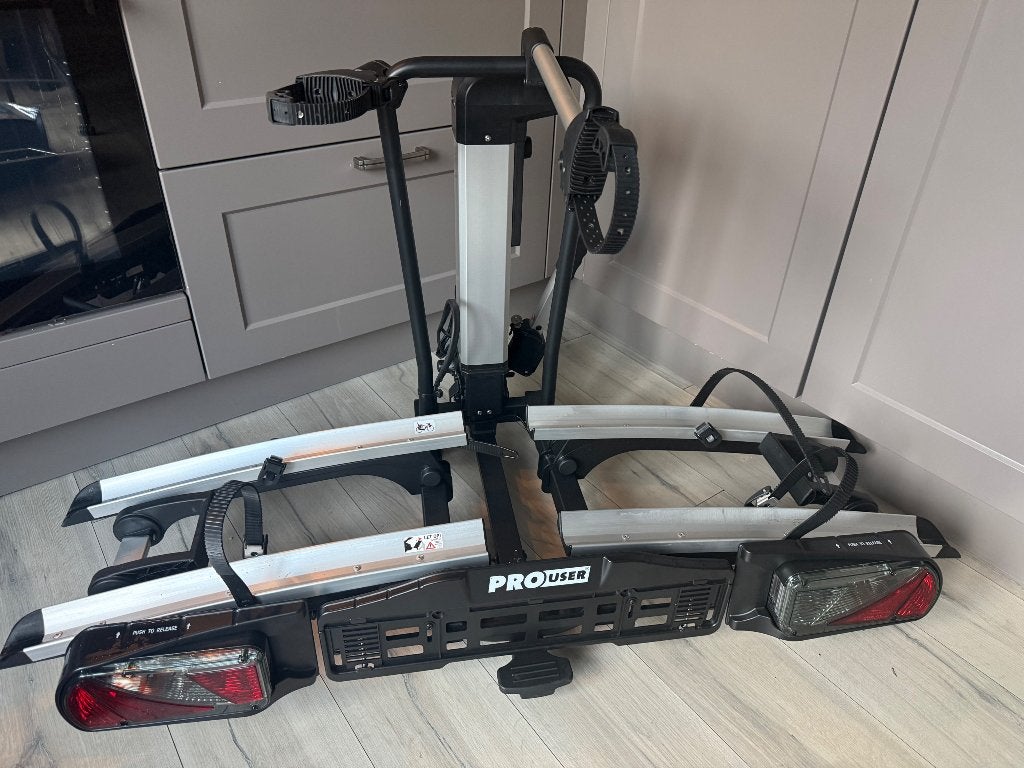 Fietsendrager Pro user | Met elektrische lift, Ophalen, Elektrische fiets, Zo goed als nieuw, 2 fietsen