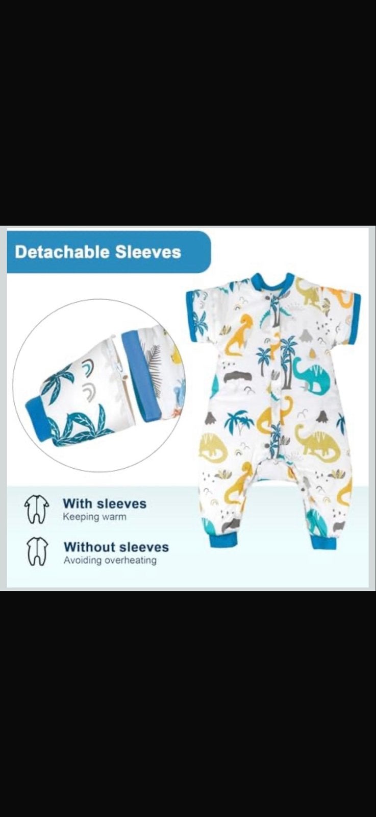 Baby Slaapzak Met Benen Dino - Nieuw - 11 Stuks, Nieuw, Gevoerd, Meerkleurig, Slaapzak
