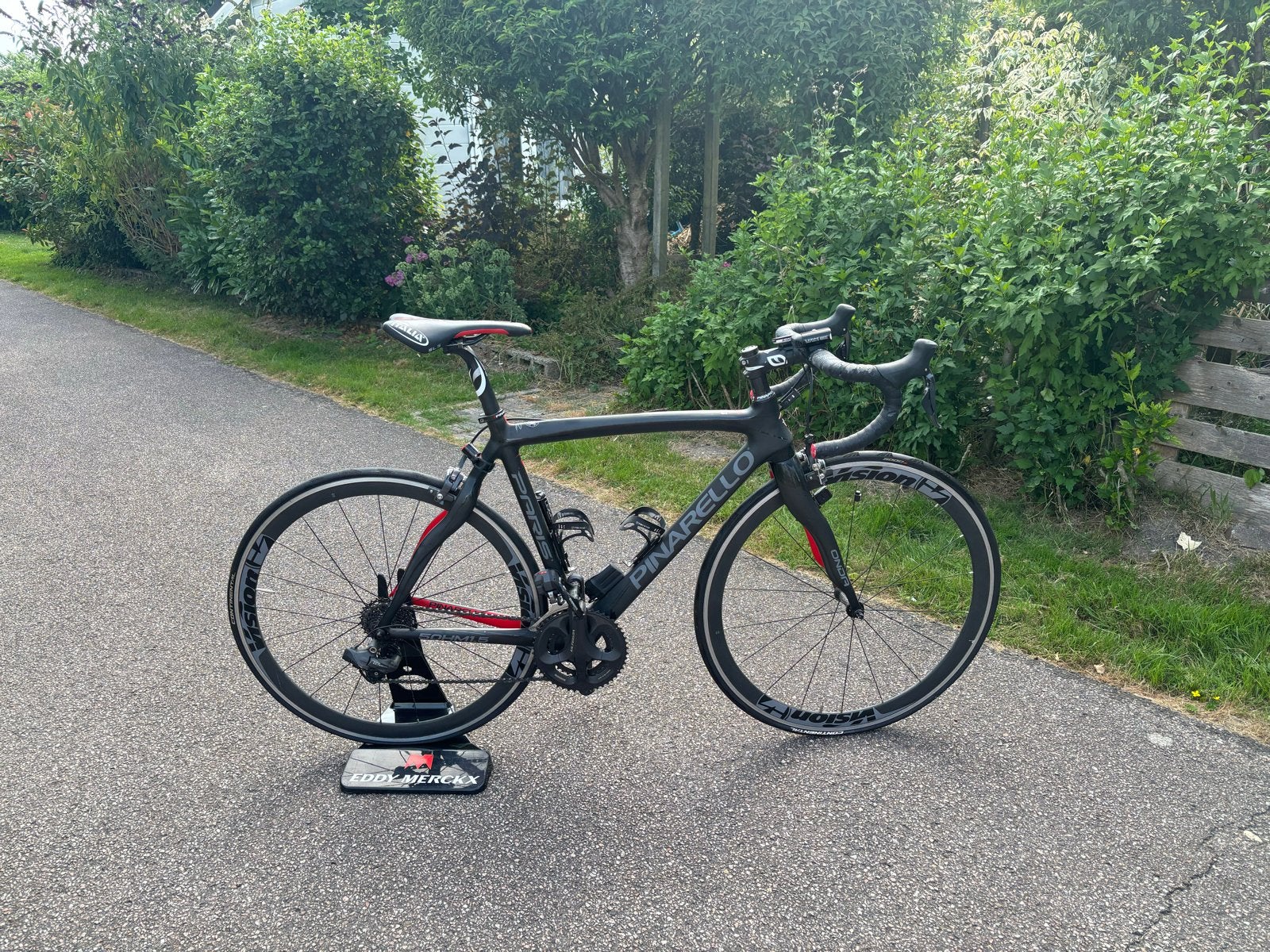 Pinarello Paris Racefiets - Ultegra - Carbon - Vision wielen, 28 inch, Gebruikt, Carbon, Meer dan 20 versnellingen