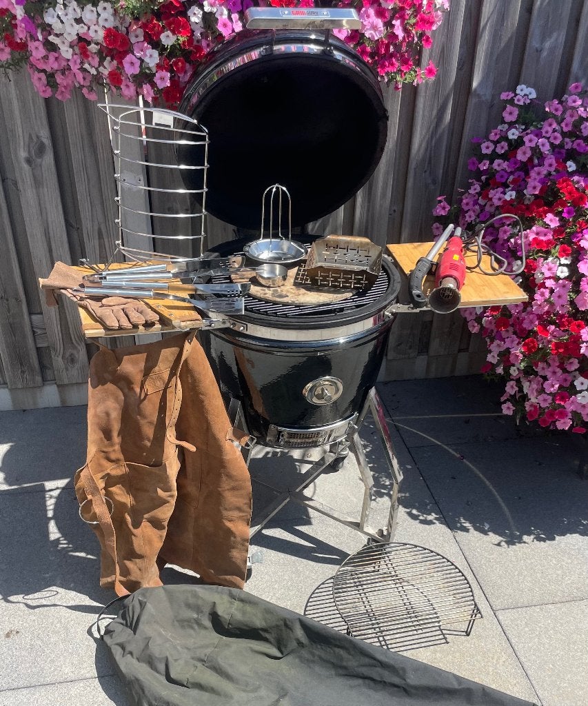 Grill Guru. BBQ zeer goede staat €350- zeer compleet, Ophalen, Zo goed als nieuw, Grill Guru, Met accessoires