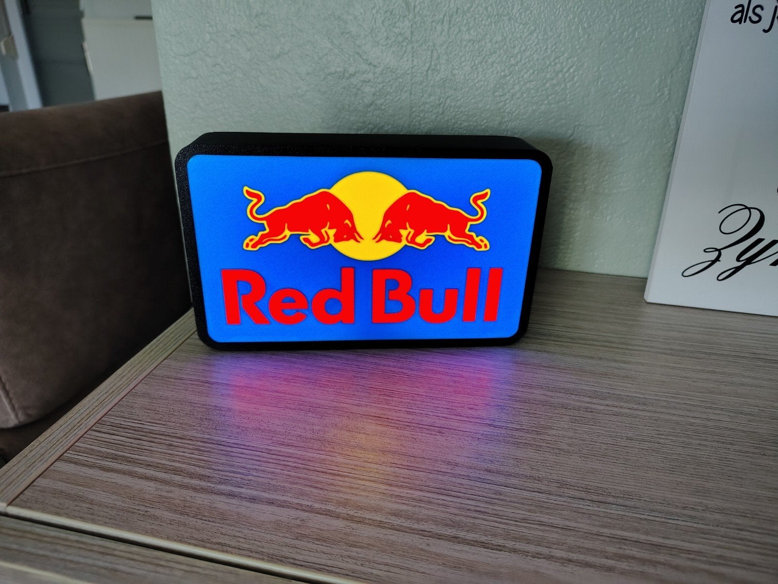 Red Bull LED Licht met USB-kabel - Nieuw, Huis en Inrichting, Ophalen of Verzenden, Nieuw, Meerkleurig, Kunststof
