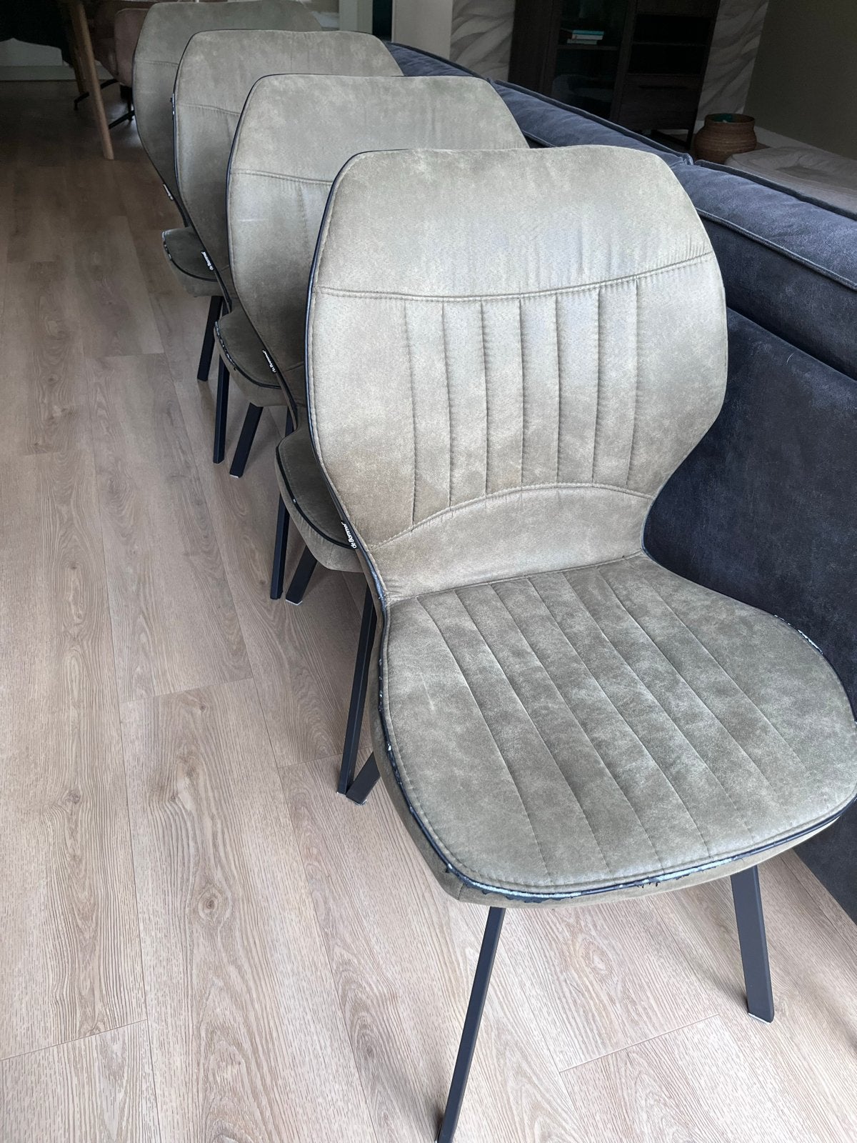 De Bommel eetkamerstoelen - set van 4, Ophalen, Overige materialen, Gebruikt, Overige kleuren