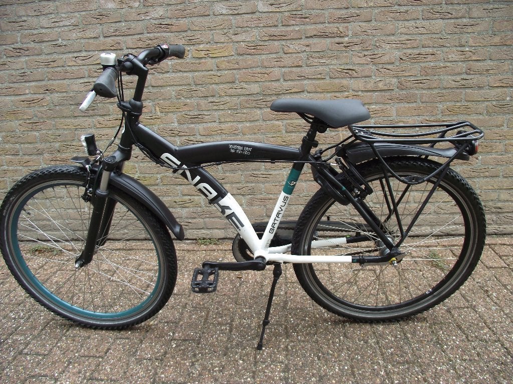 26 inch jongensfiets  batavus snake  3 nexus versn  + vering, Velgrem, Batavus, Zo goed als nieuw, Handrem