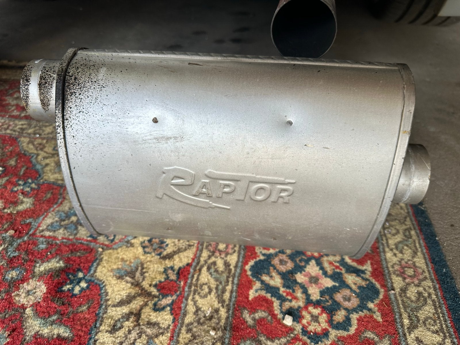 ZGAN Flowtech Raptor Turbo Dempers 2.5 inch 500 km oud!, Ophalen of Verzenden, P, P, P