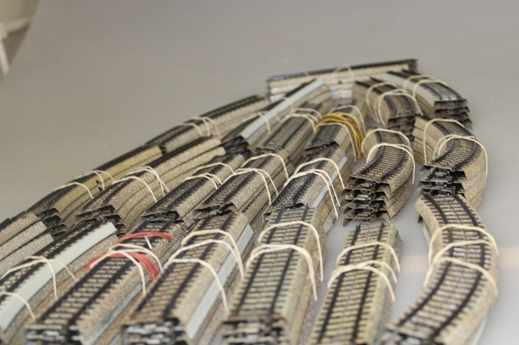 marklin M railset  100 stuks, Hobby en Vrije tijd, Modeltreinen | H0, Wisselstroom, Gebruikt, Verzenden, Rails