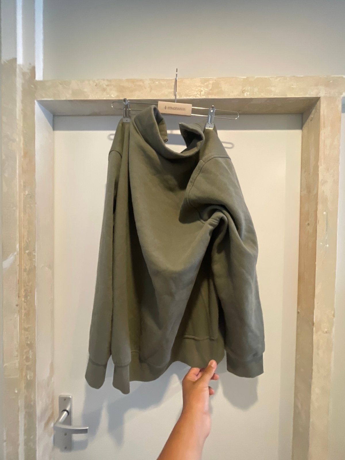 Quarter zip trui groen, Ophalen of Verzenden, Zo goed als nieuw, Groen