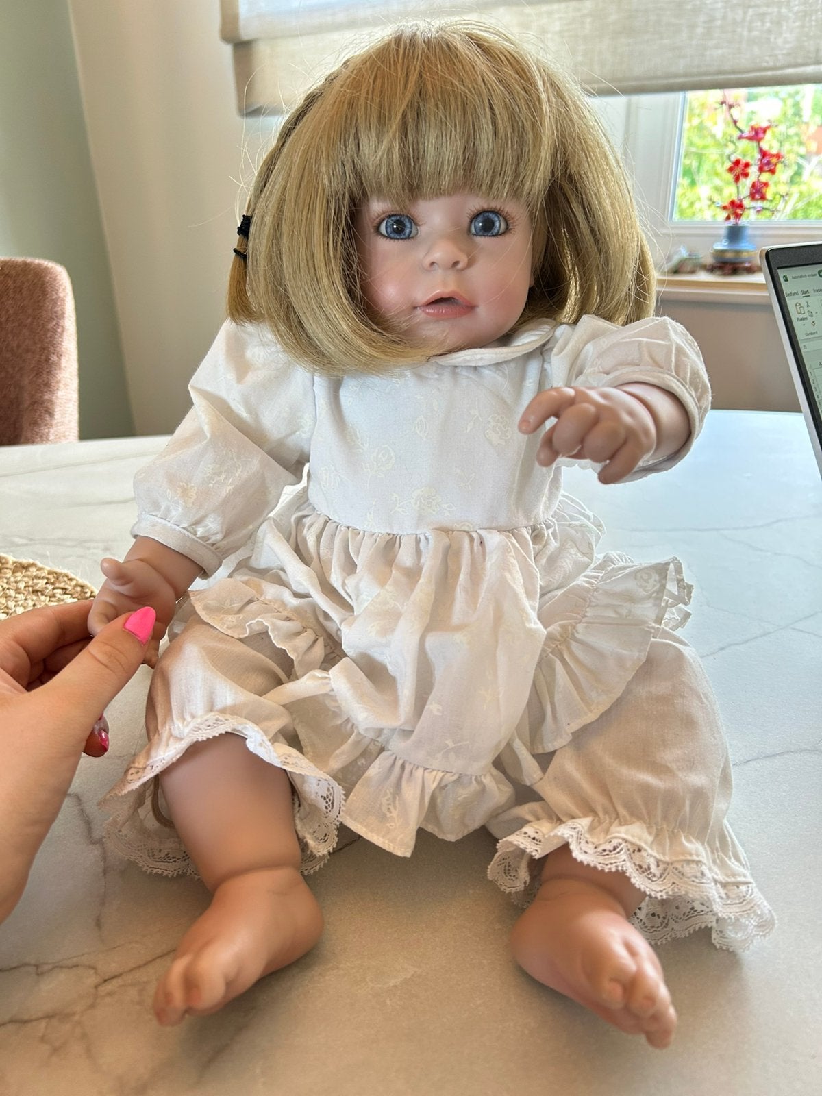 Adora Toddlertime Pin-A-Four Seasons Baby Doll, Ophalen of Verzenden, Zo goed als nieuw, Pop, Levensecht of Reborn