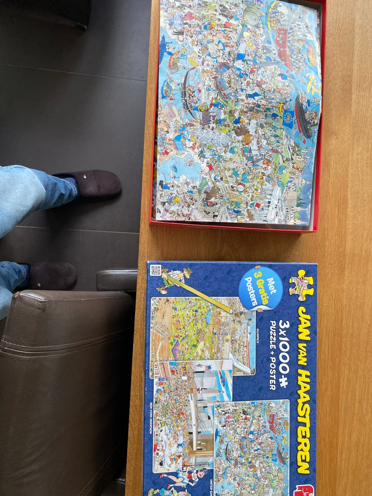 Jan van Haasteren 3x1000 stukjes puzzel