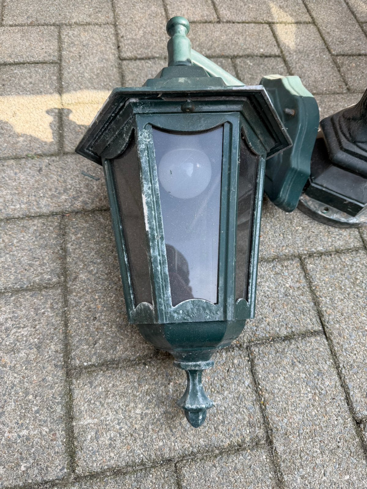Tuin paal + gevel verlichting, Ophalen, Gebruikt, Minder dan 50 watt, Staande lamp
