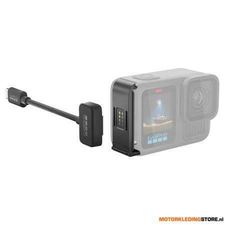 GoPro Contacto Magnetic Door and Power Cable Kit, Zwart, Motoren, Ophalen of Verzenden, Nieuw met kaartje