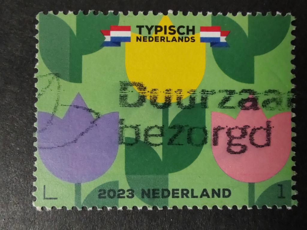 4097 bloem velden 2023 typisch nl, Postzegels en Munten, Postzegels | Nederland, Ophalen of Verzenden