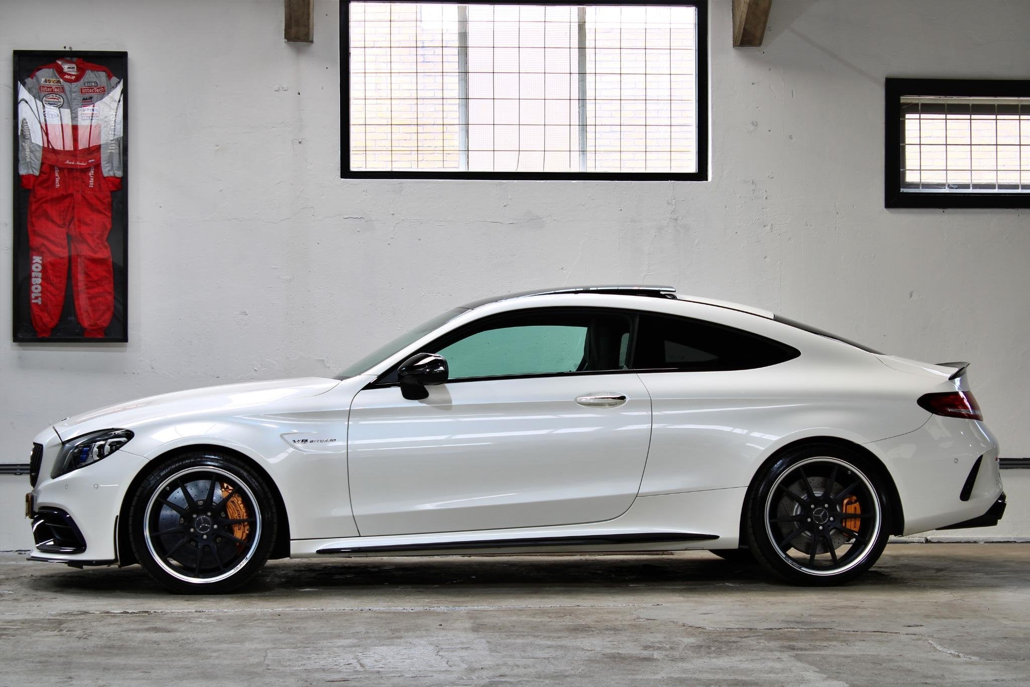 Mercedes-Benz C-klasse Coupé AMG 63 S Premium Plus | Kerami, Achterwielaandrijving, Gebruikt, 510 pk, Met garantie (alle)