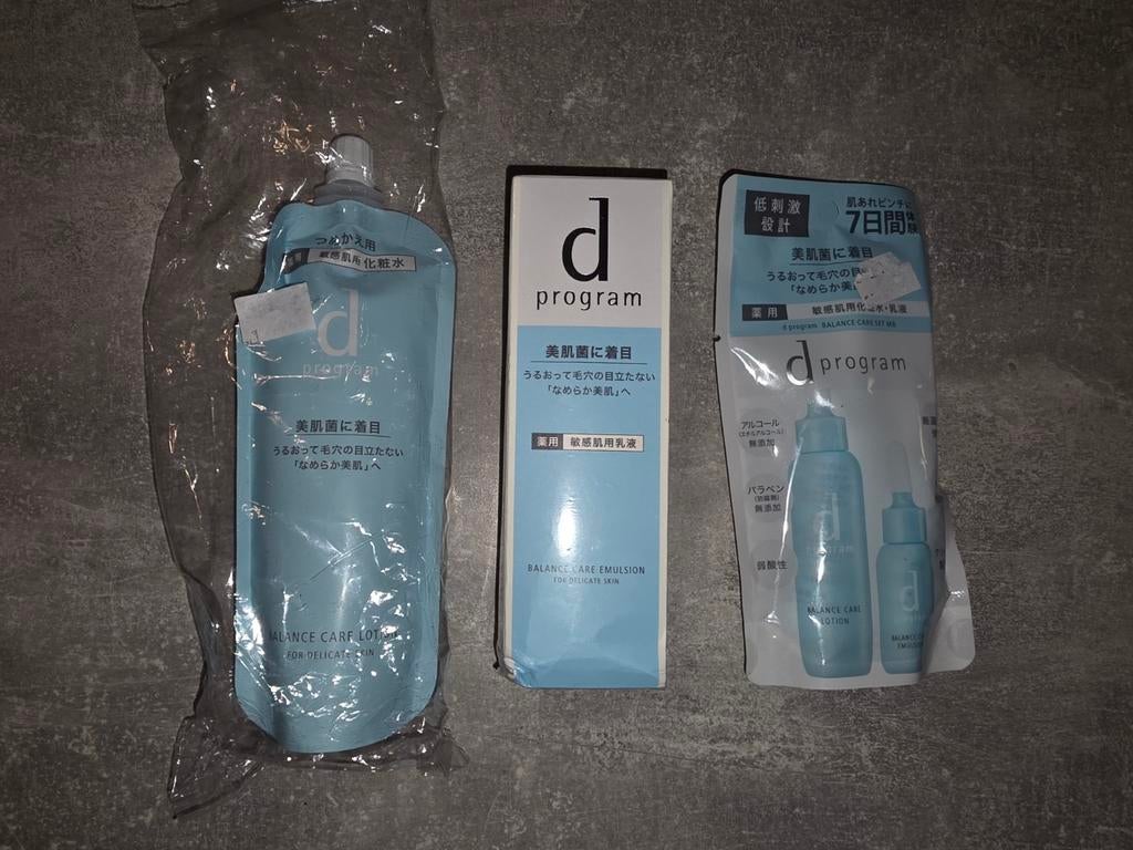 K-beauty shiseido Program Balance Care Huidverzorgingsset, 7-5-5 Ginza, Chuo-ku, Tokyo, Japan, Gehele gezicht, Nieuw, Ophalen of Verzenden