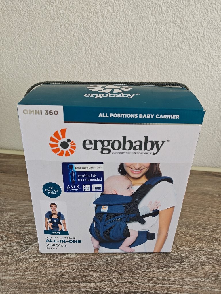 Ergobaby Omni 360 Draagzak – Zo goed als nieuw, Kinderen en Baby's, Babydragers en Draagdoeken, Overige merken, Buik of Rug, Ophalen of Verzenden
