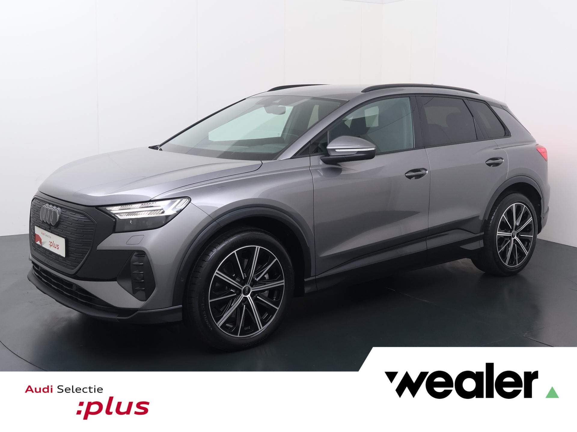 Audi Q4 e-tron 45 Advanced edition 82 kWh | 286 PK | SoH 100, Auto's, Audi, Gebruikt, Zwart, 82 kWh, 286 pk