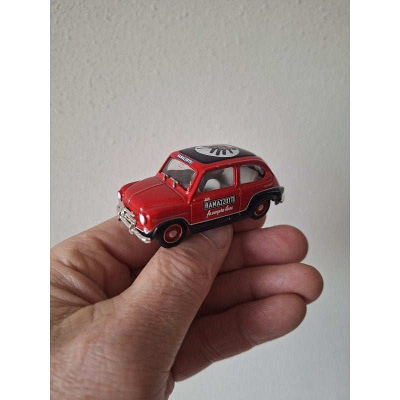 Fiat 600 Ramazzotti Brumm Modelauto 1:43, Ophalen of Verzenden, Nieuw, Auto