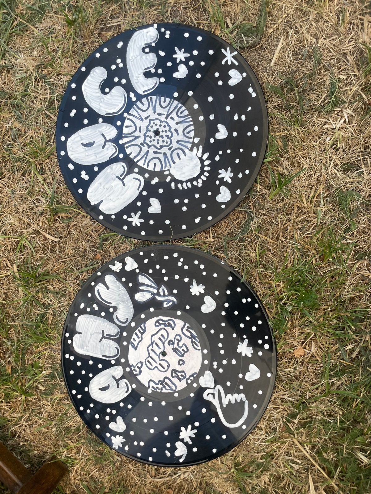 Gepersonaliseerde L-pees, Eigen ontwerp, 30 cm, 30 cm, Meerkleurig