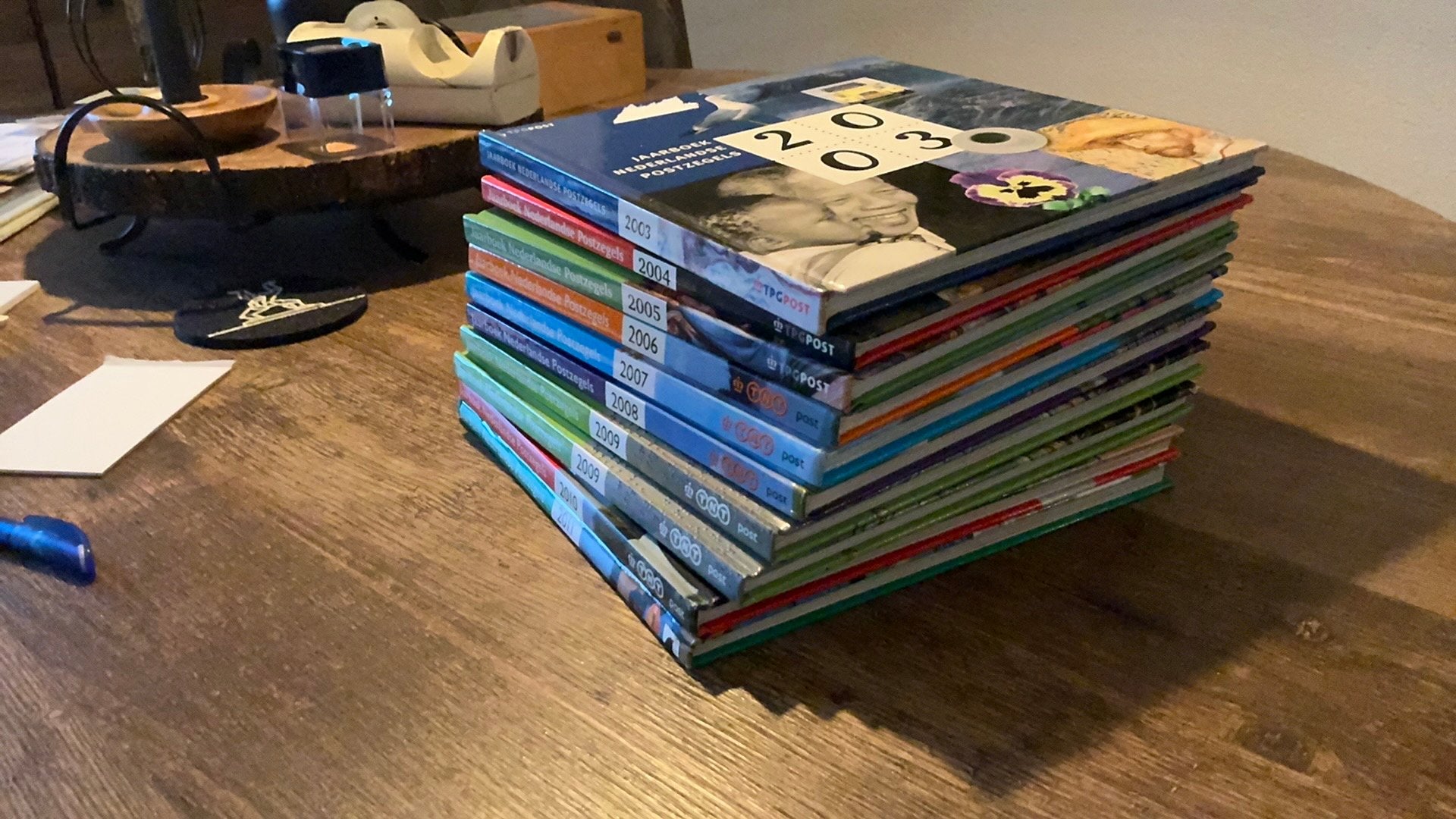 Verzameling jaarboeken Nederlandse postzegels 2003/2011, Ophalen of Verzenden, Nederland