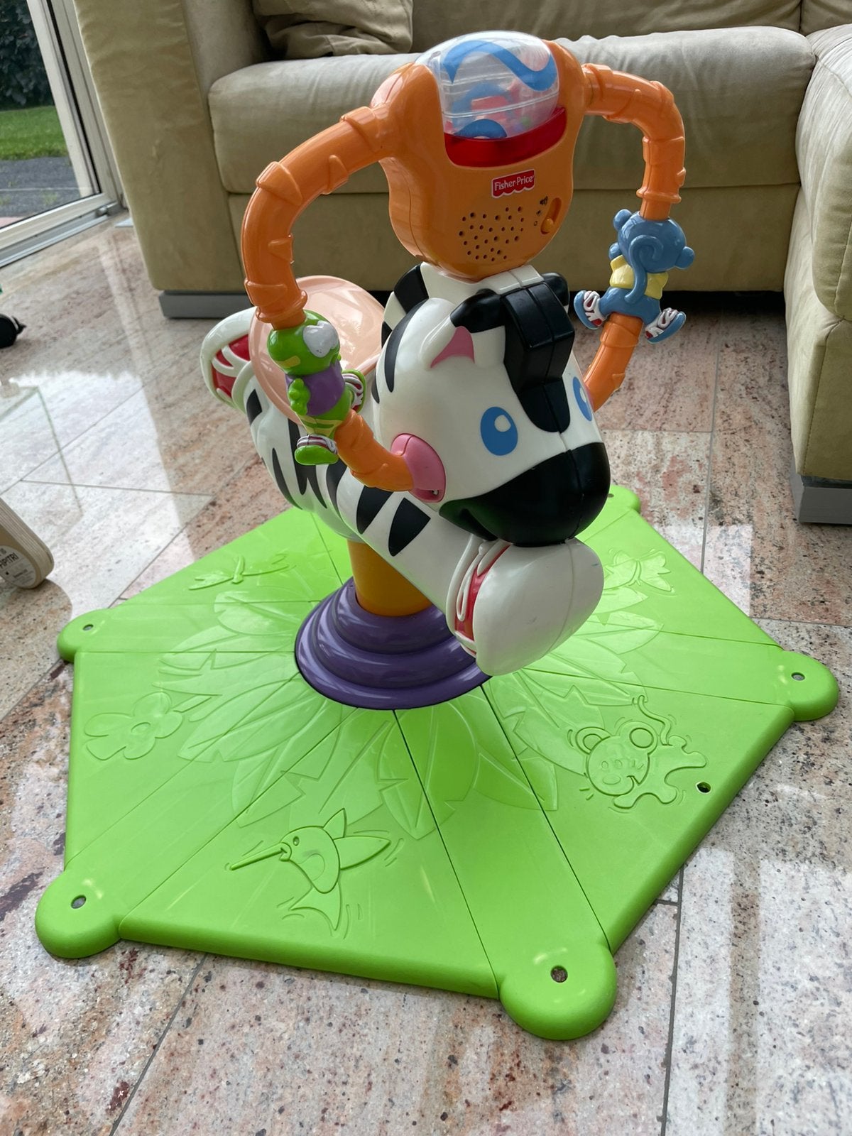 Veer en draai zebra Fisher price, Ophalen, Gebruikt
