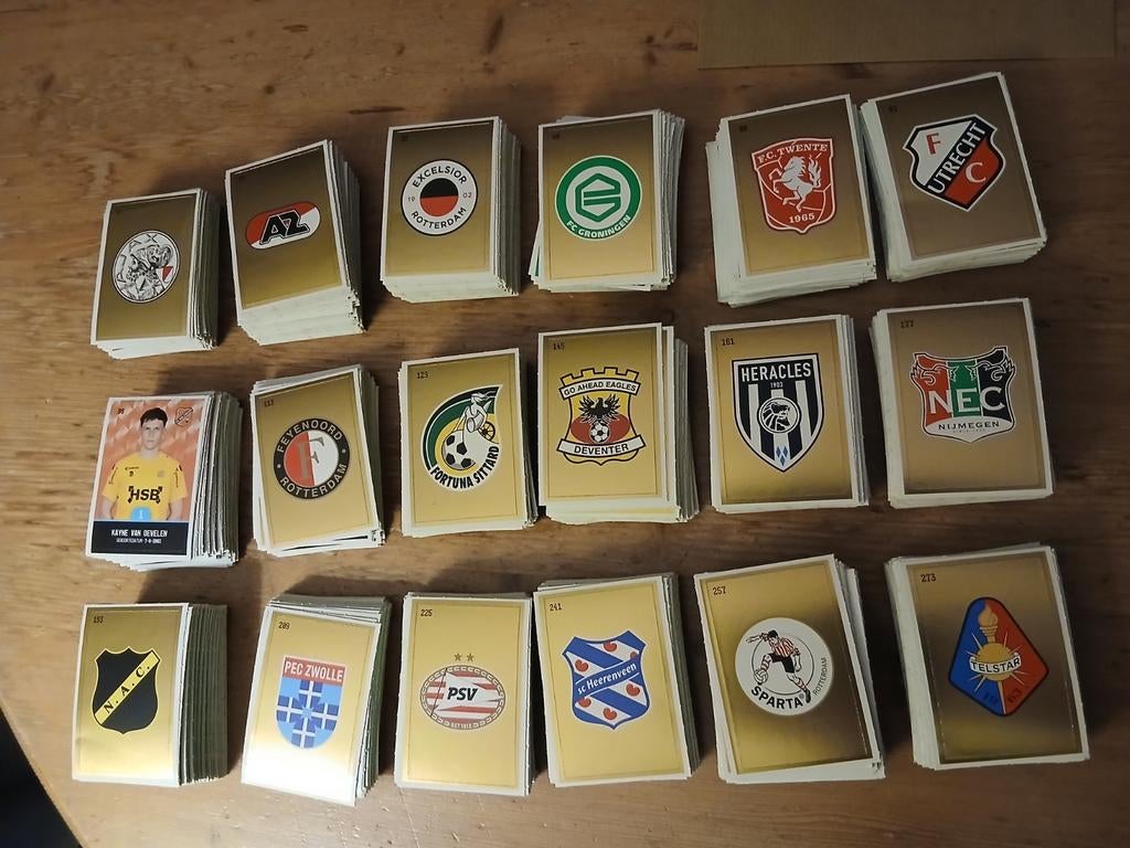Voetbalplaatjes plus, Hobby en Vrije tijd, Spaarzegeltjes, Ophalen of Verzenden, Winkel, Super of Benzinepomp, Zegels, Bonnen of Punten