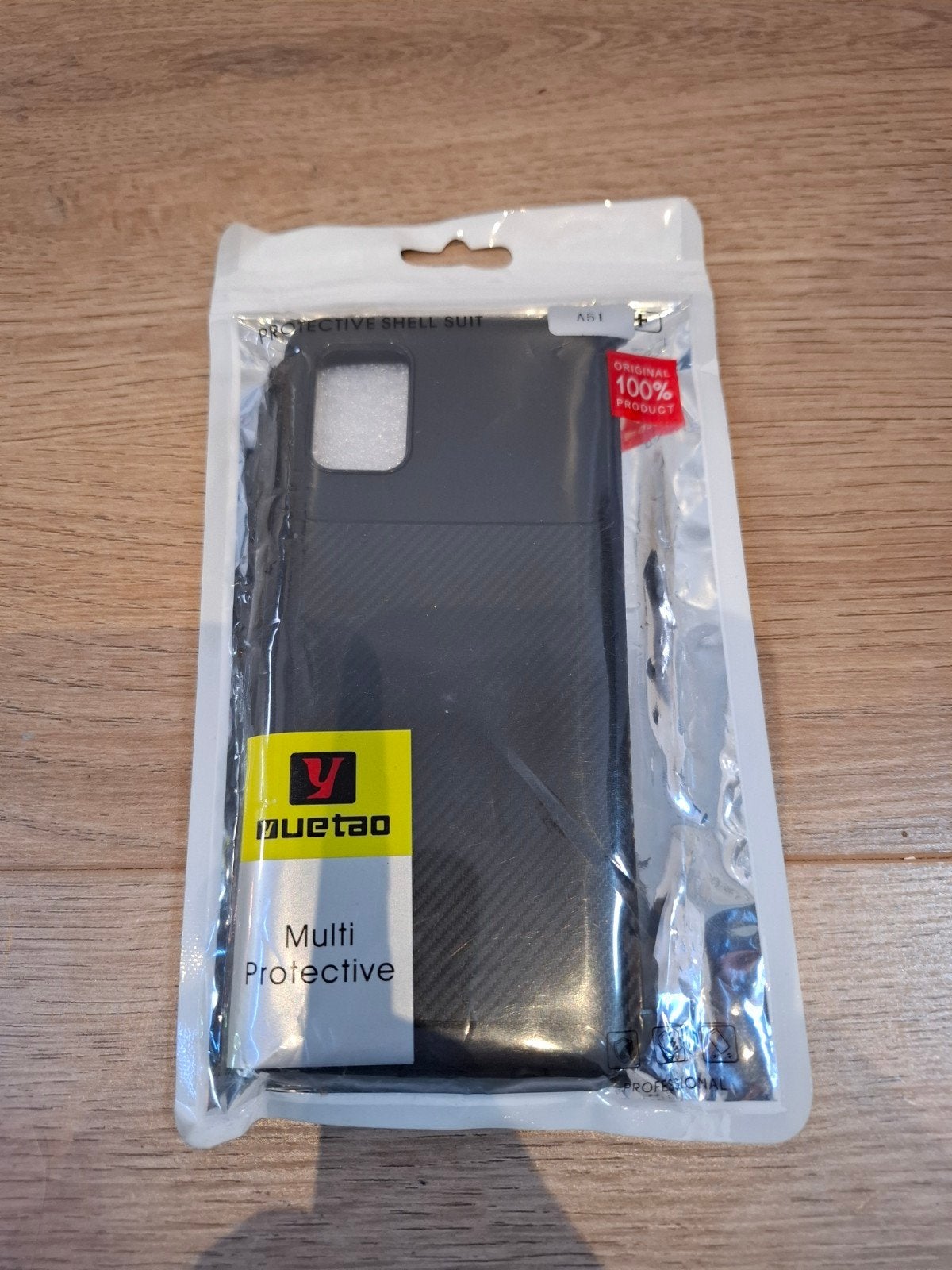 Nieuw Hoesje voor Samsung A51 - Zwart, Ophalen of Verzenden, Nieuw, Overige modellen, Hoesje of Tasje