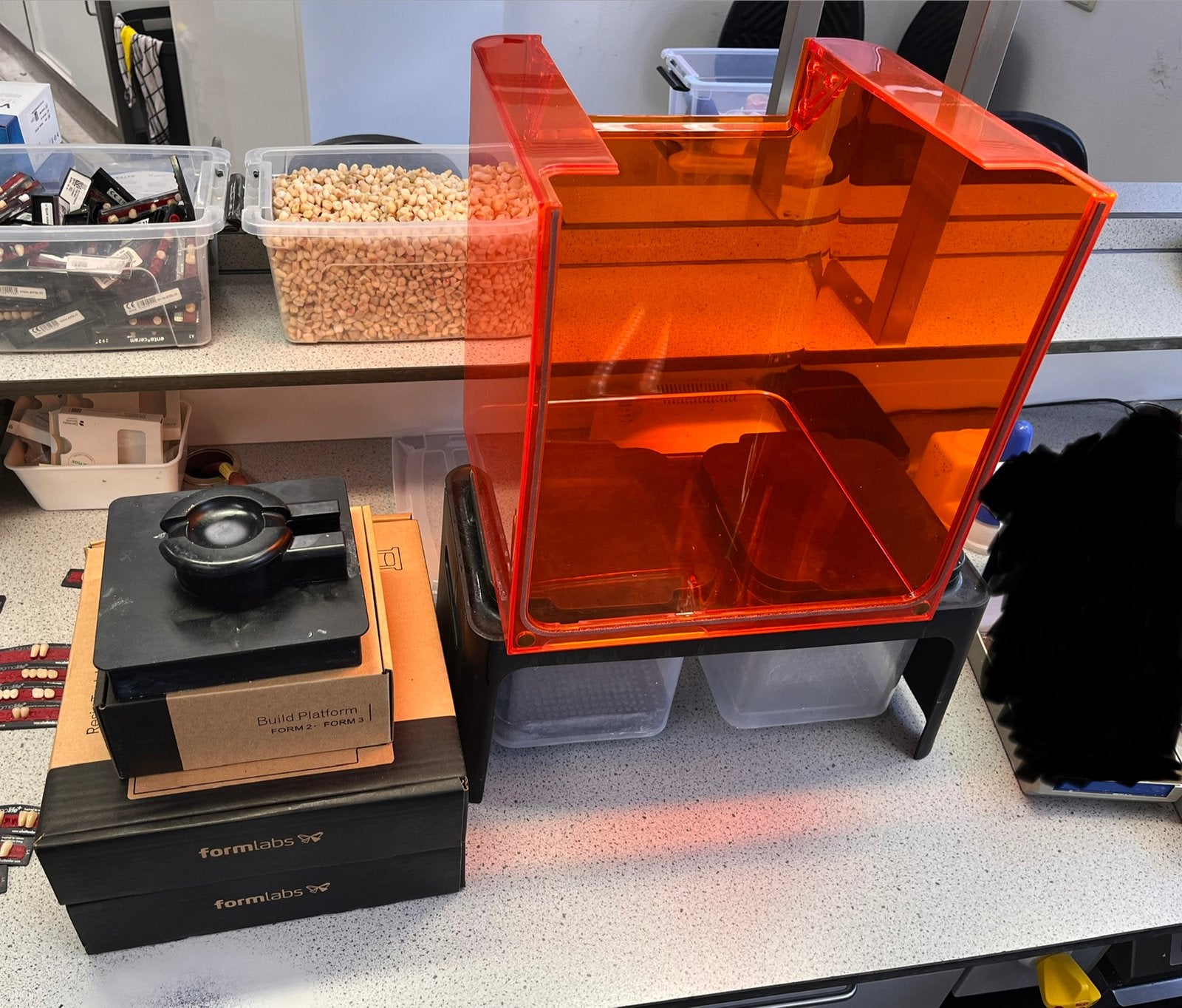 Formlabs 3D printer onderdelen: Build Platform & Resin Tank, Ophalen, Nieuw, Resin/Hars