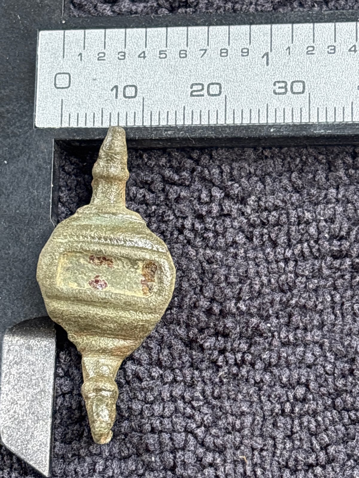 Antieke bronzen fibula, Romeins, 1e-3e eeuw n.Chr., Ophalen of Verzenden