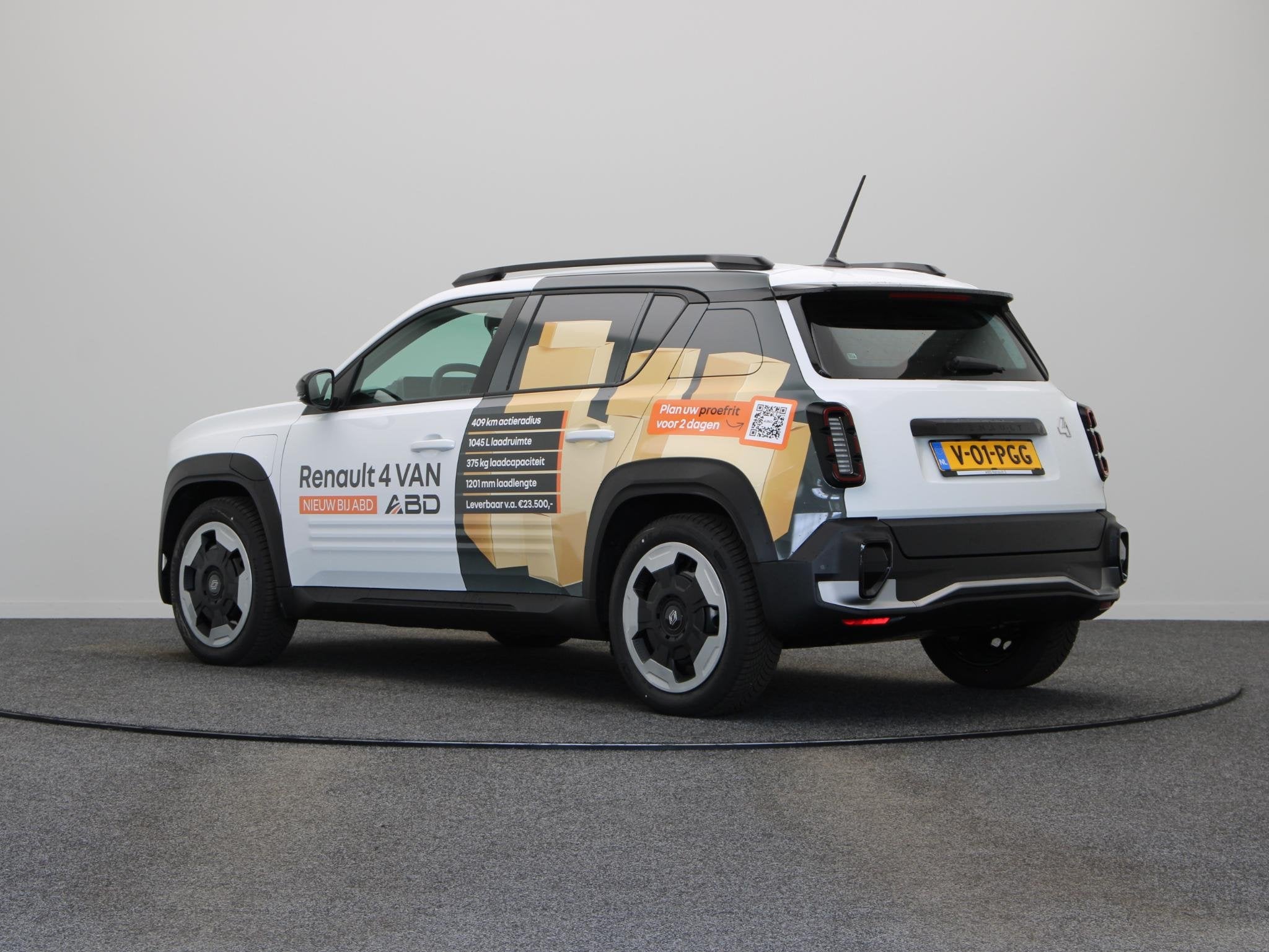 Renault Renault 4 e-tech evolution 150pk comfort range VAN |, Auto's, Stof, 750 kg, Renault, Wit