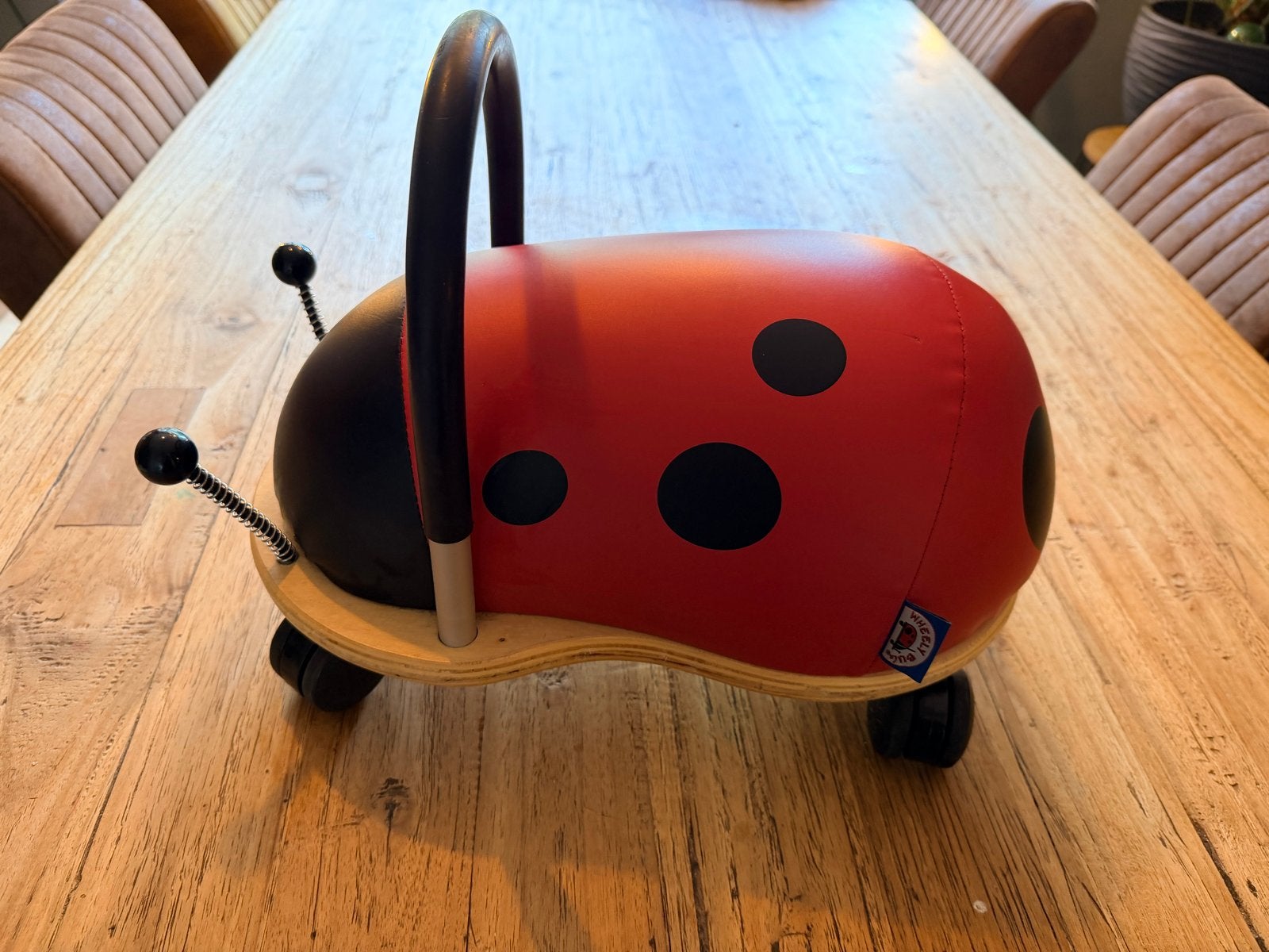 Wheely Bug Lieveheersbeestje Loopwagen, Ophalen, Zo goed als nieuw, Overige typen, Met wieltjes