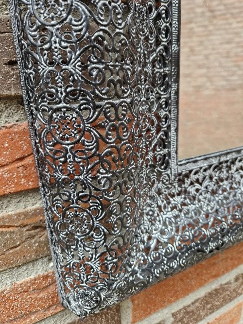 spiegel ph designe brocant metaal, Ophalen of Verzenden, 'T Olde Gre-j, Info@toldegrej.nl, Endepoelstraat 20f Didam