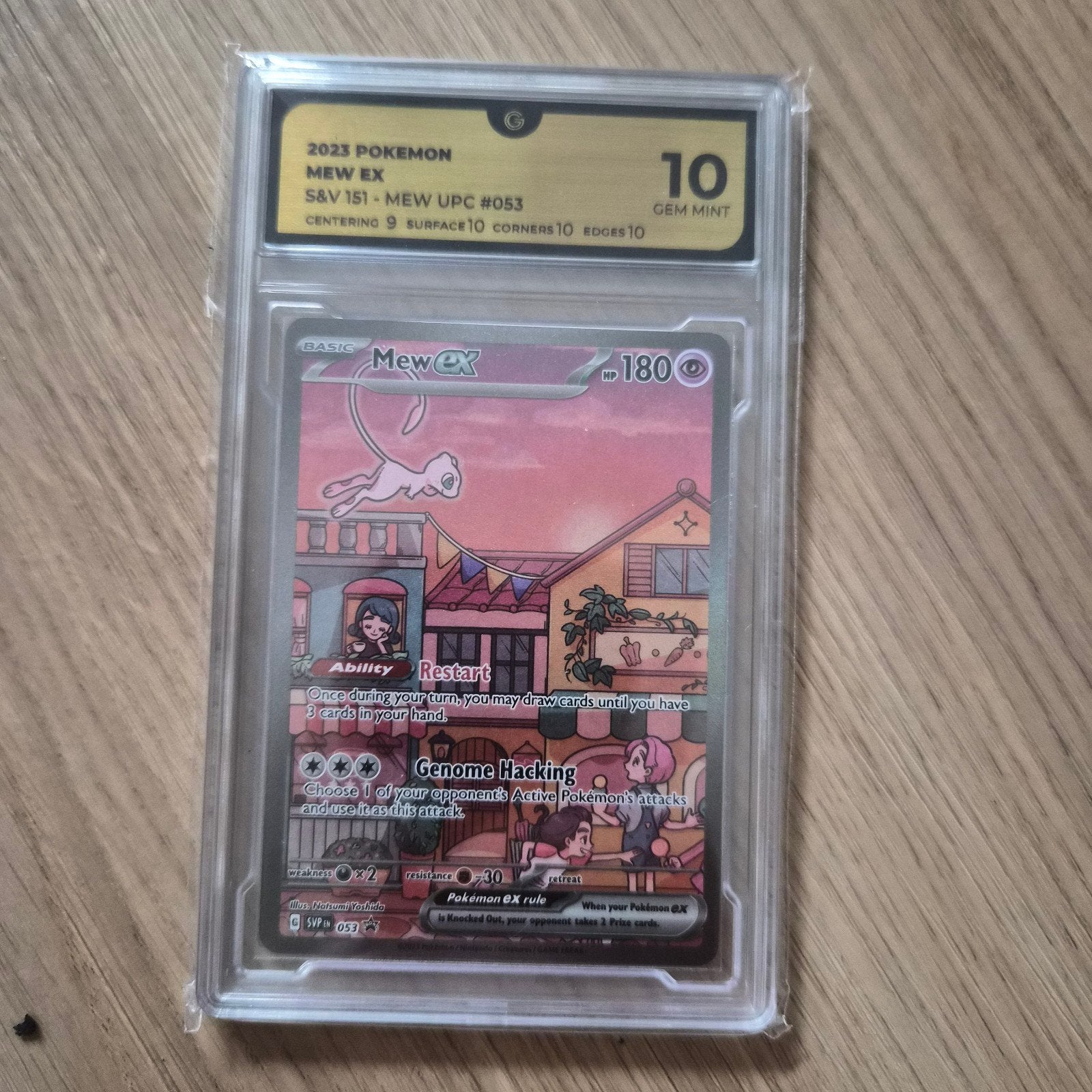 Mew ex S&V 151 UPC #053 PSA 10 Gem Mint Pokémon kaart, Verzenden, Nieuw, Losse kaart