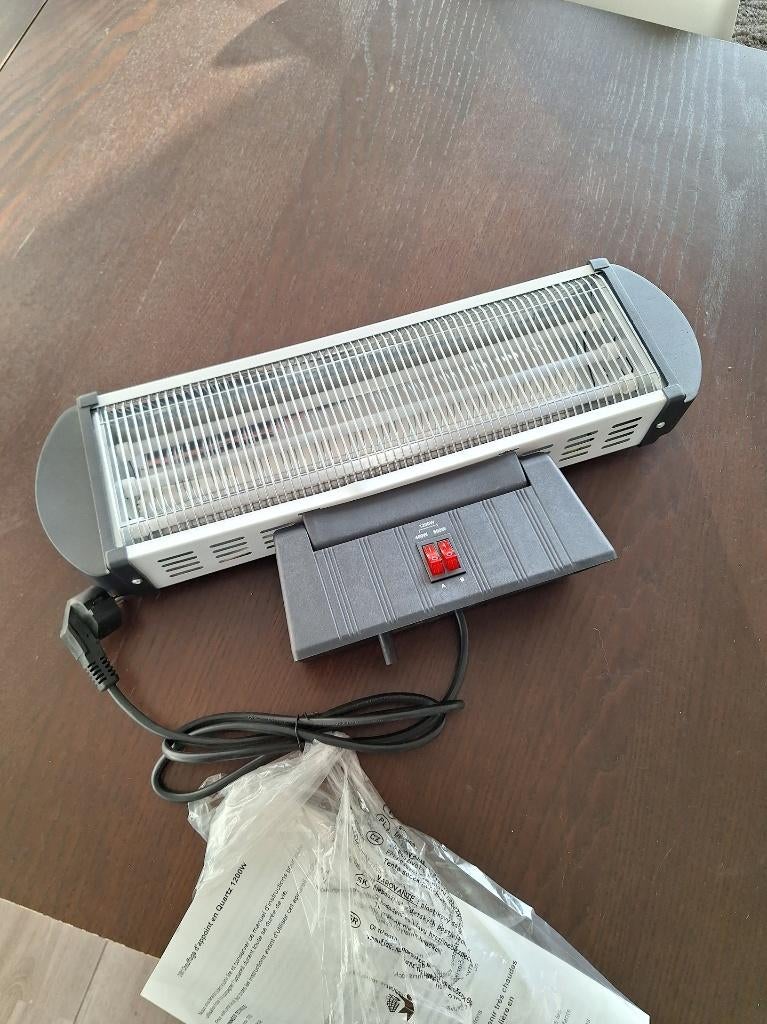 Terrrasverwarmer 1200W, Ophalen of Verzenden, Nieuw, Elektrisch, Plafond